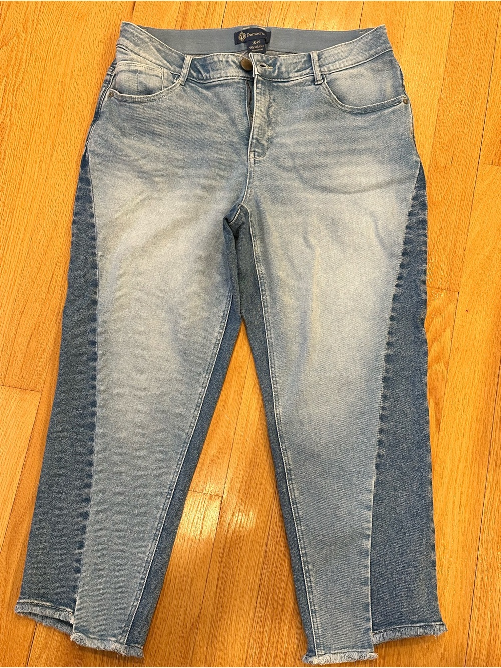 Democracy Ab Solution Jeans Contrast Side Panel Skinny 16W